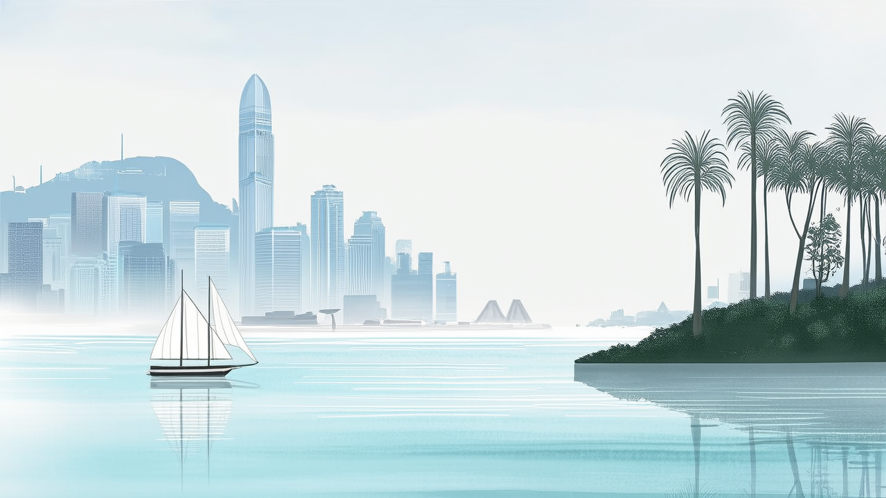 某日香港风景